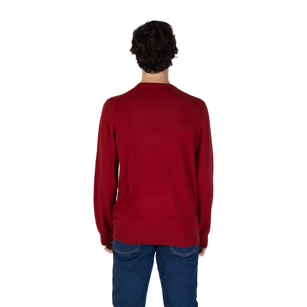 Gas Red Cotton Sweater