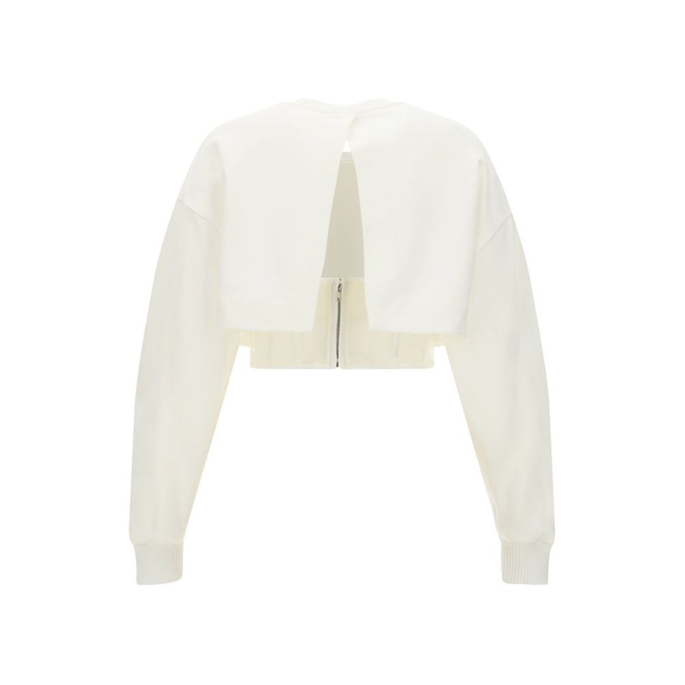 Alexander McQueen Cropped Sweatshirt