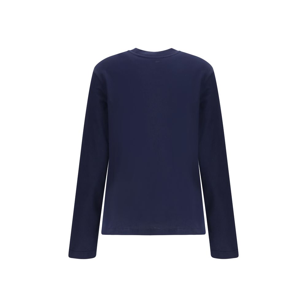 Ami Paris Long sleeve logo Top