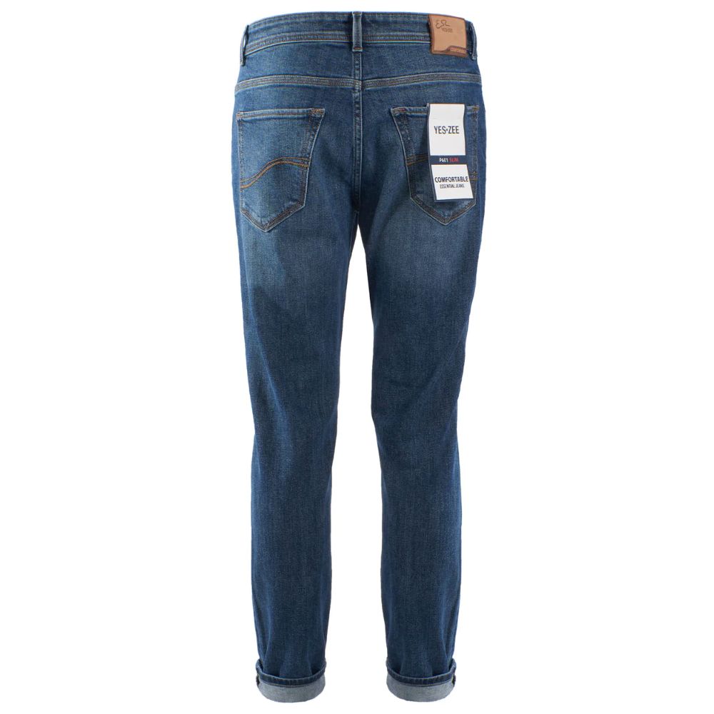 Yes Zee Chic Dark Wash Comfort Denim Jeans