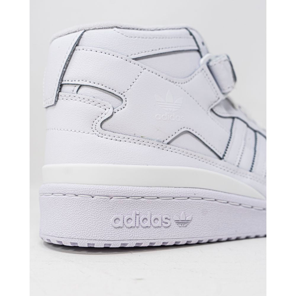 Adidas White Polyethylene Sneaker