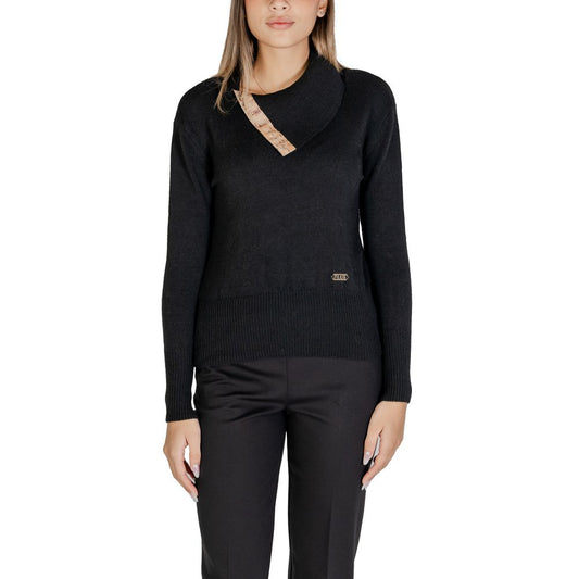 Alviero Martini Prima Classe Black Viscose Sweater