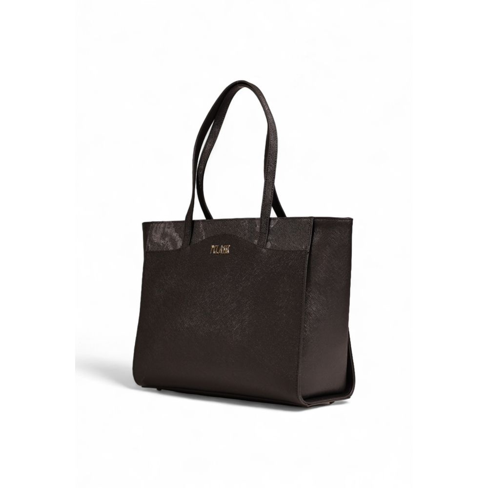 Alviero Martini Prima Classe Black Polyethylene Handbag