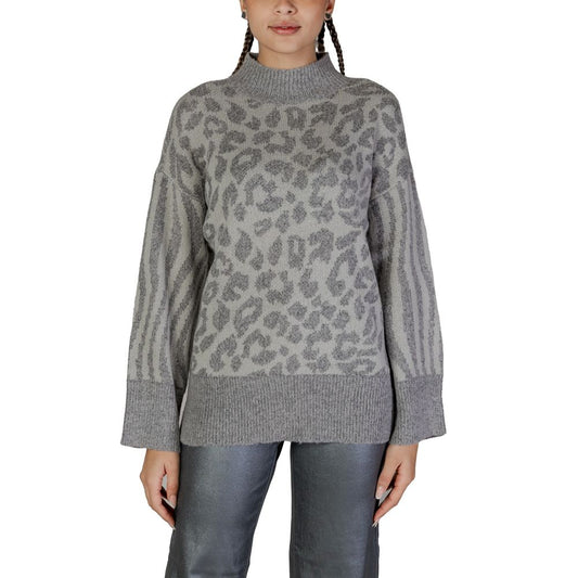 Vero Moda Gray Acrylic Sweater