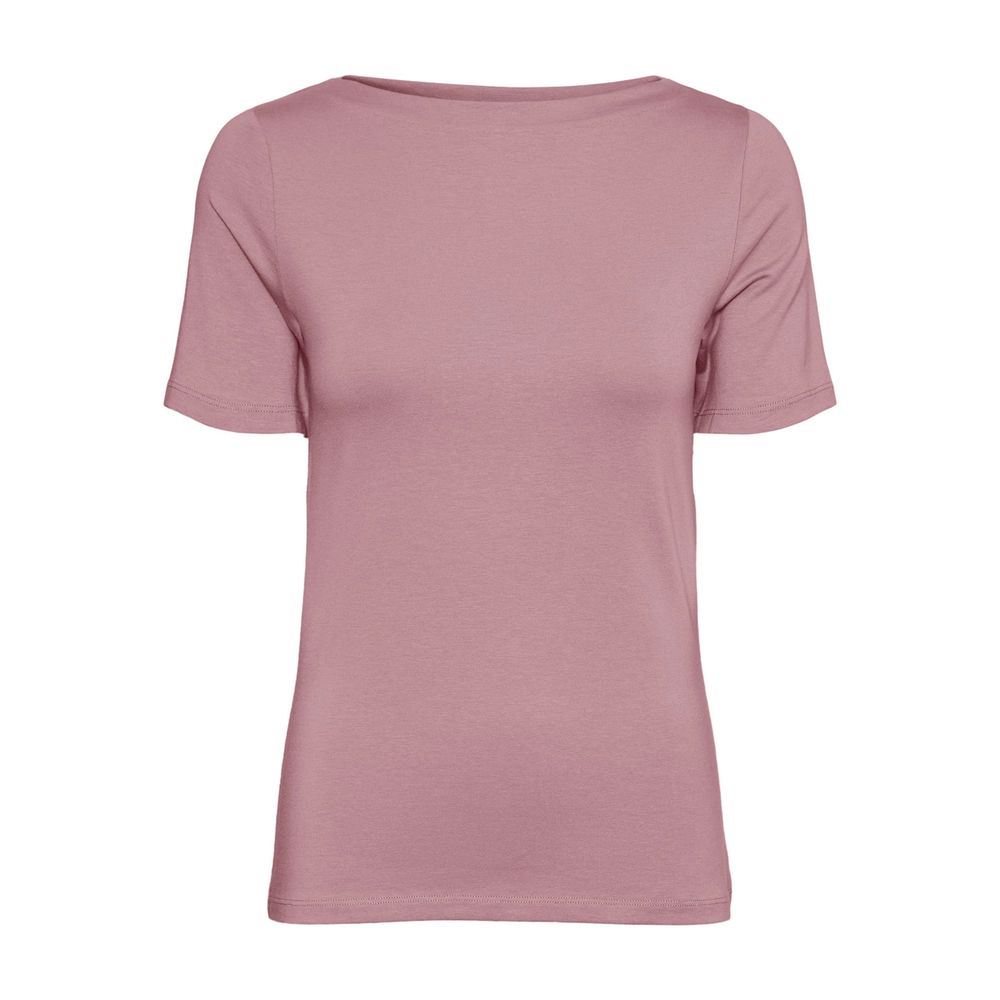 Vero Moda Pink Viscose Tops & T-Shirt