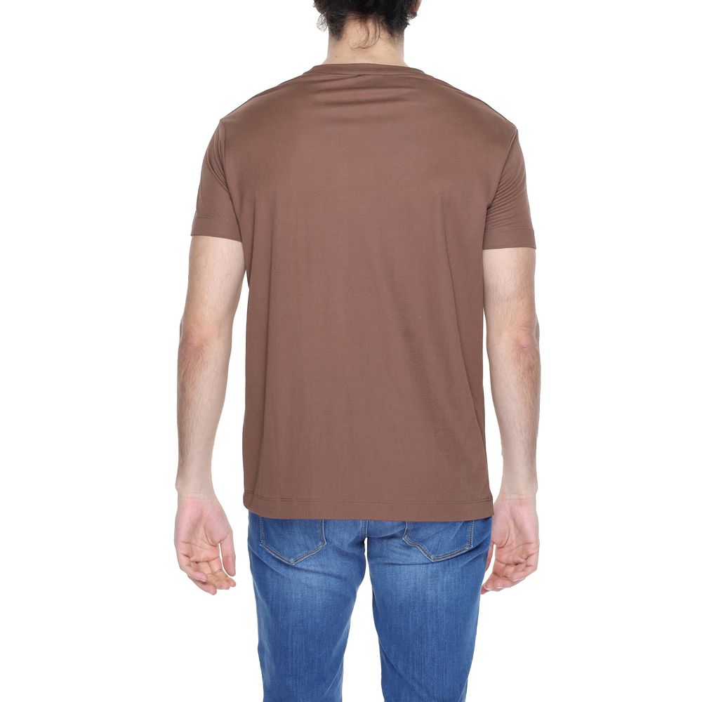 Alviero Martini Prima Classe Brown Viscose T-Shirt