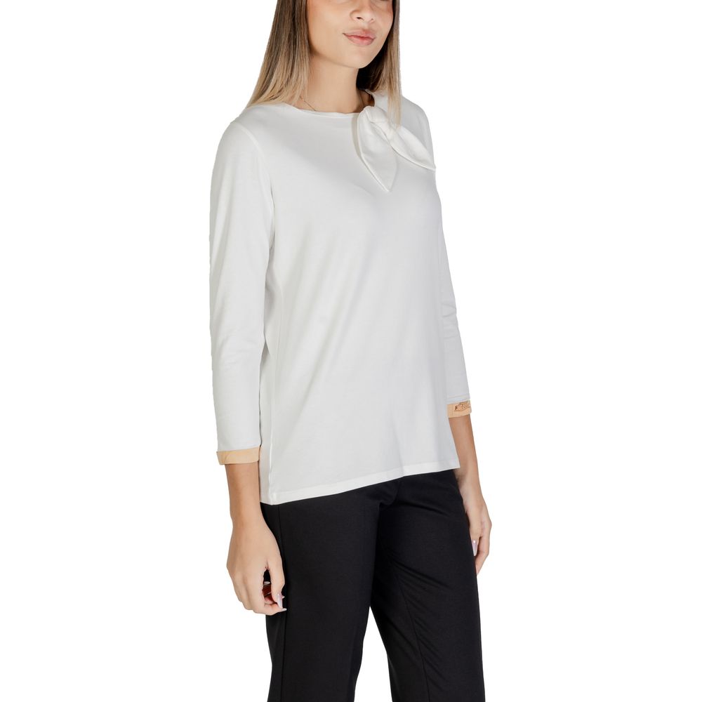 Alviero Martini Prima Classe White Cotton Tops & T-Shirt