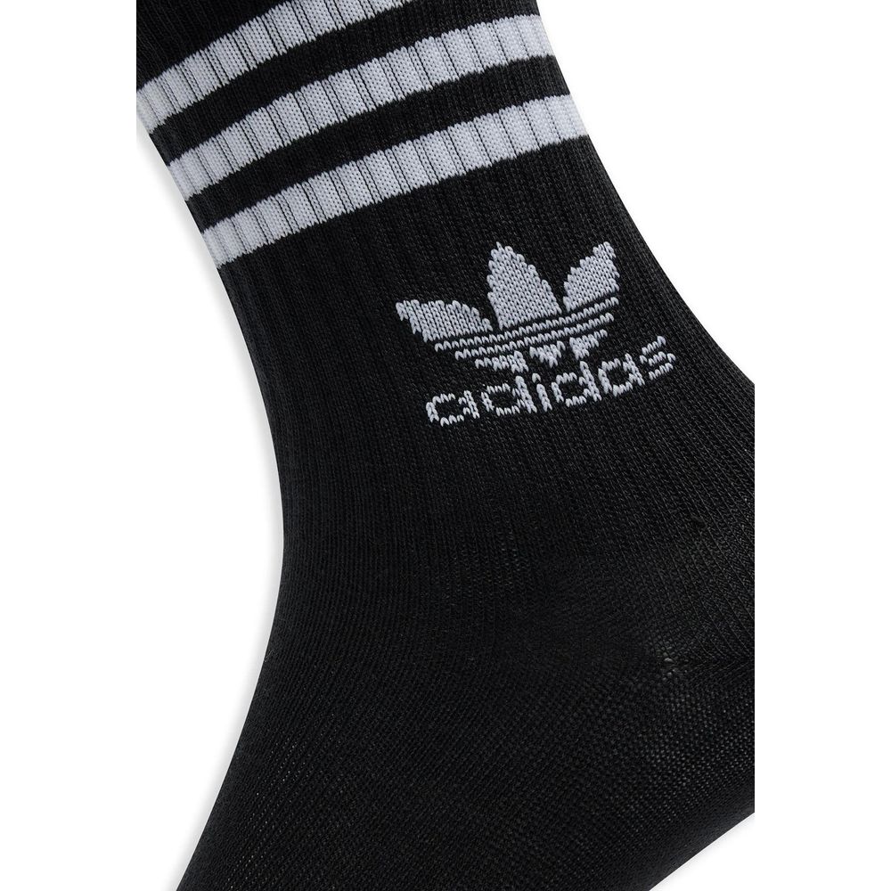 Adidas Black Cotton Sock