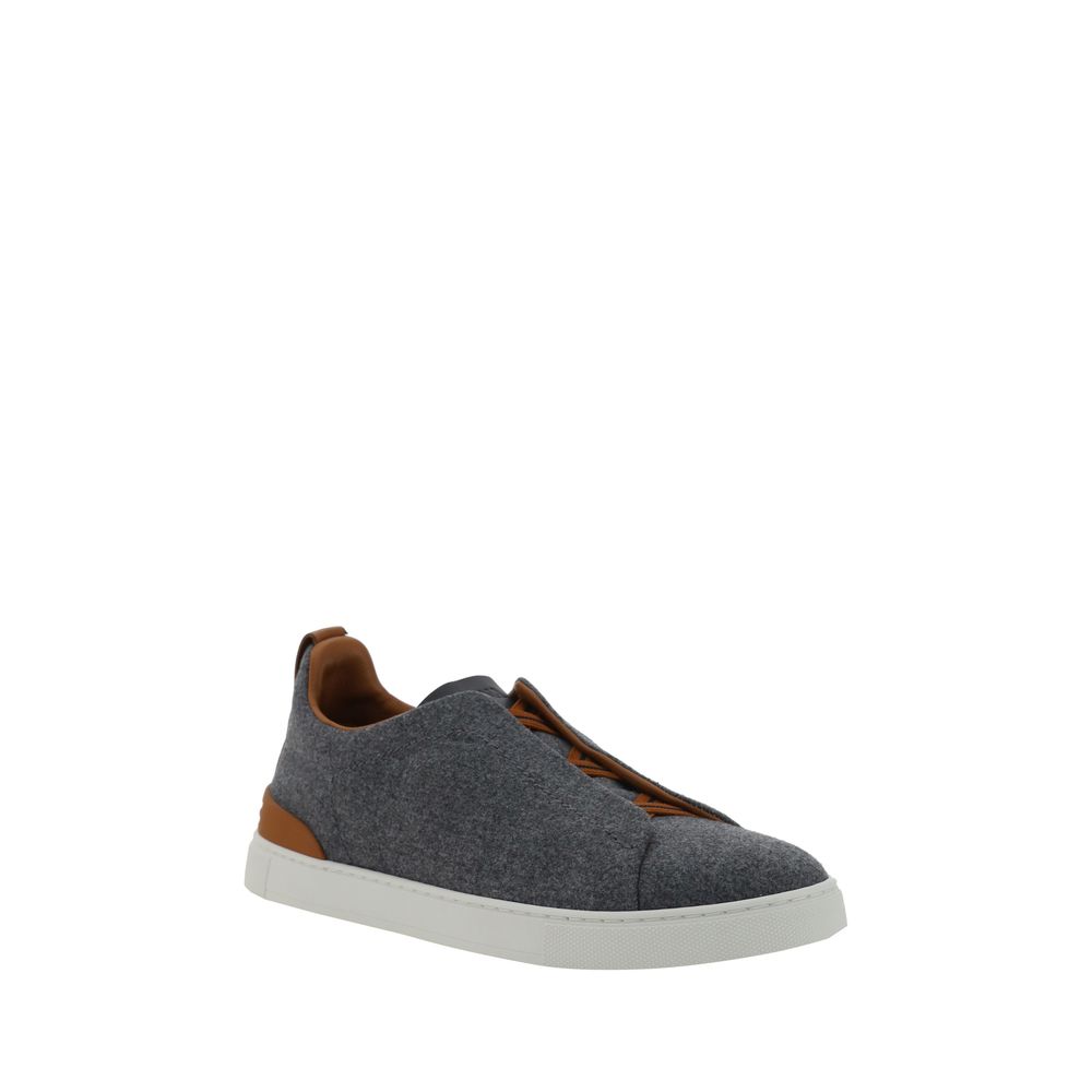 ZEGNA Triple Stitch Sneakers