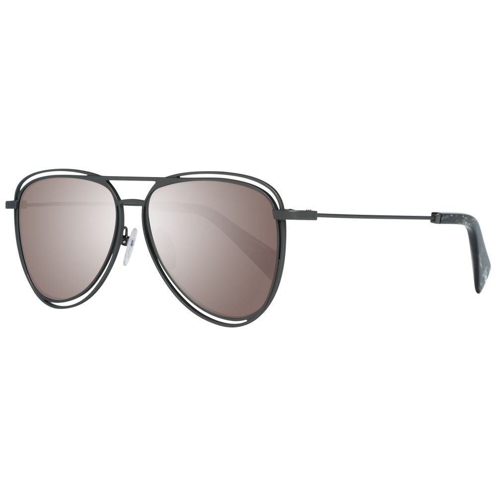 Yohji Yamamoto Gray Men Sunglasses