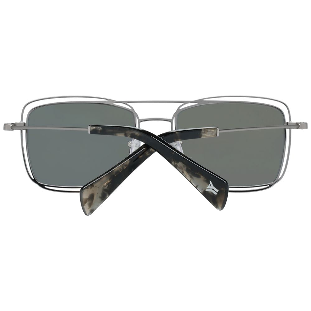 Yohji Yamamoto Gray Men Sunglasses