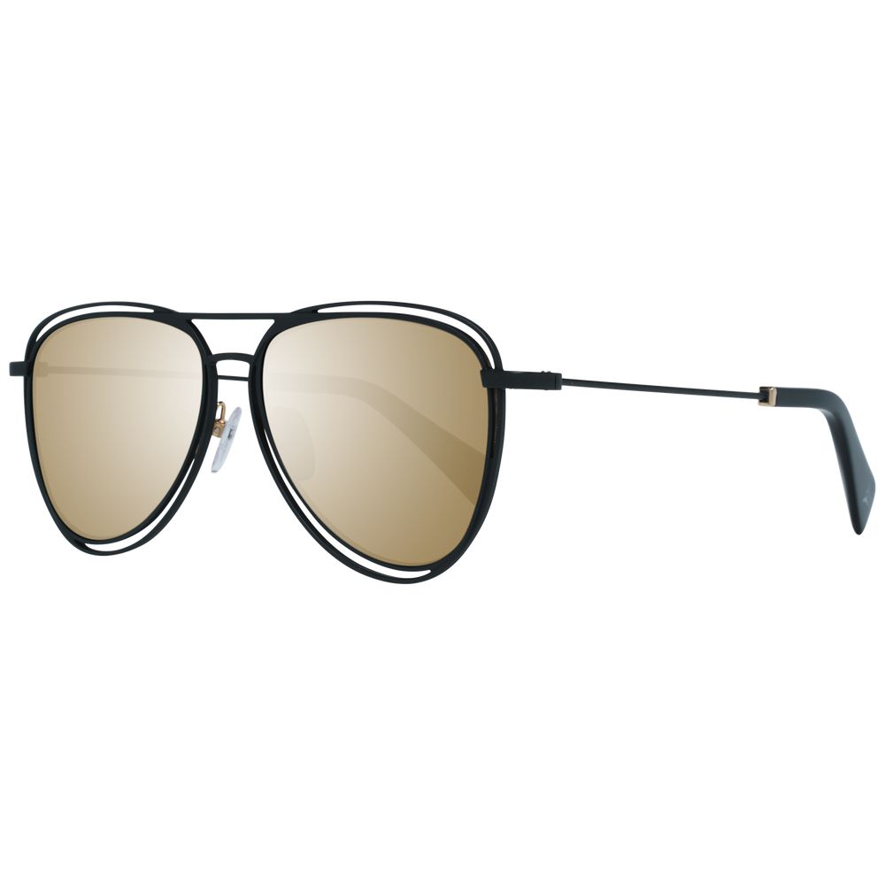 Yohji Yamamoto Black Men Sunglasses