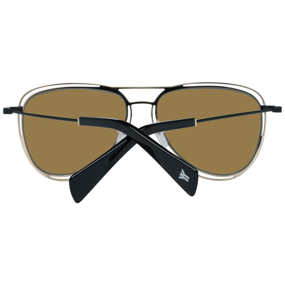 Yohji Yamamoto Black Men Sunglasses