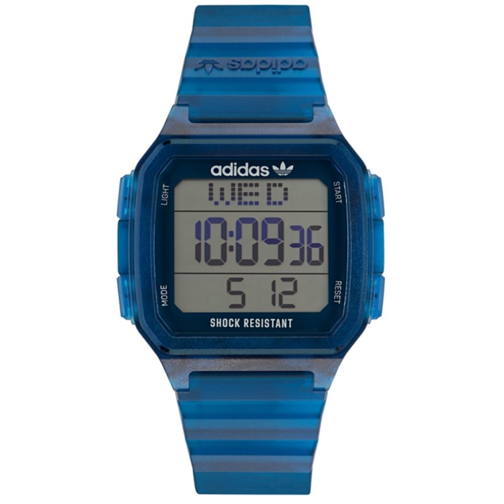 Adidas Blue Resin Watch