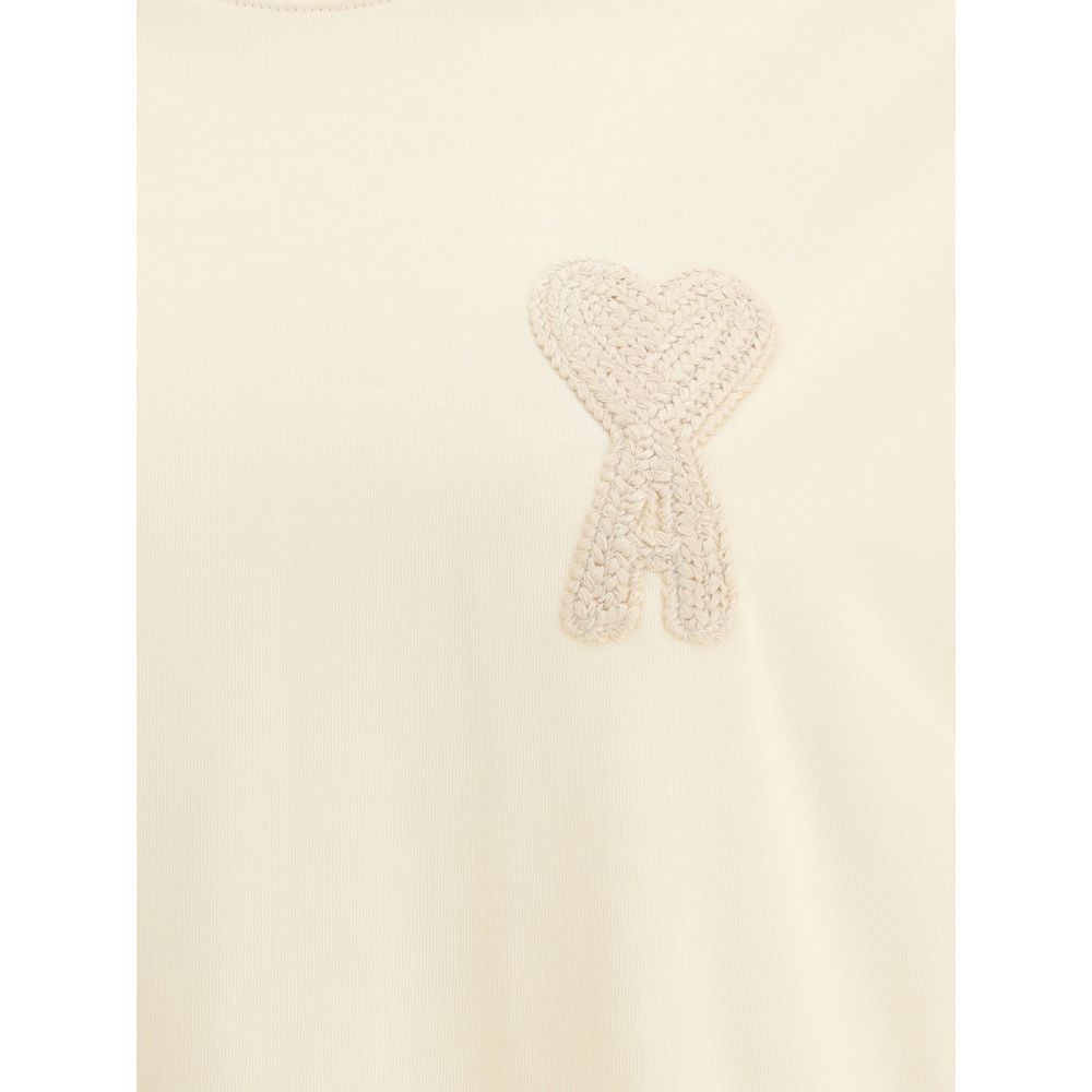 Ami Paris Long Sleeve Top with embroidered logo