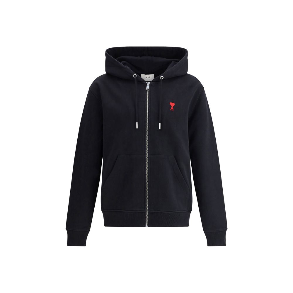 Ami Paris Logoed Hoodie