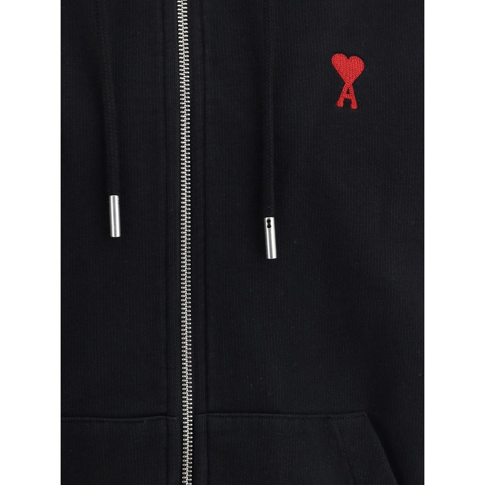 Ami Paris Logoed Hoodie