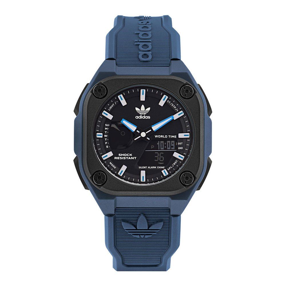 Adidas Blue Silicone Watch