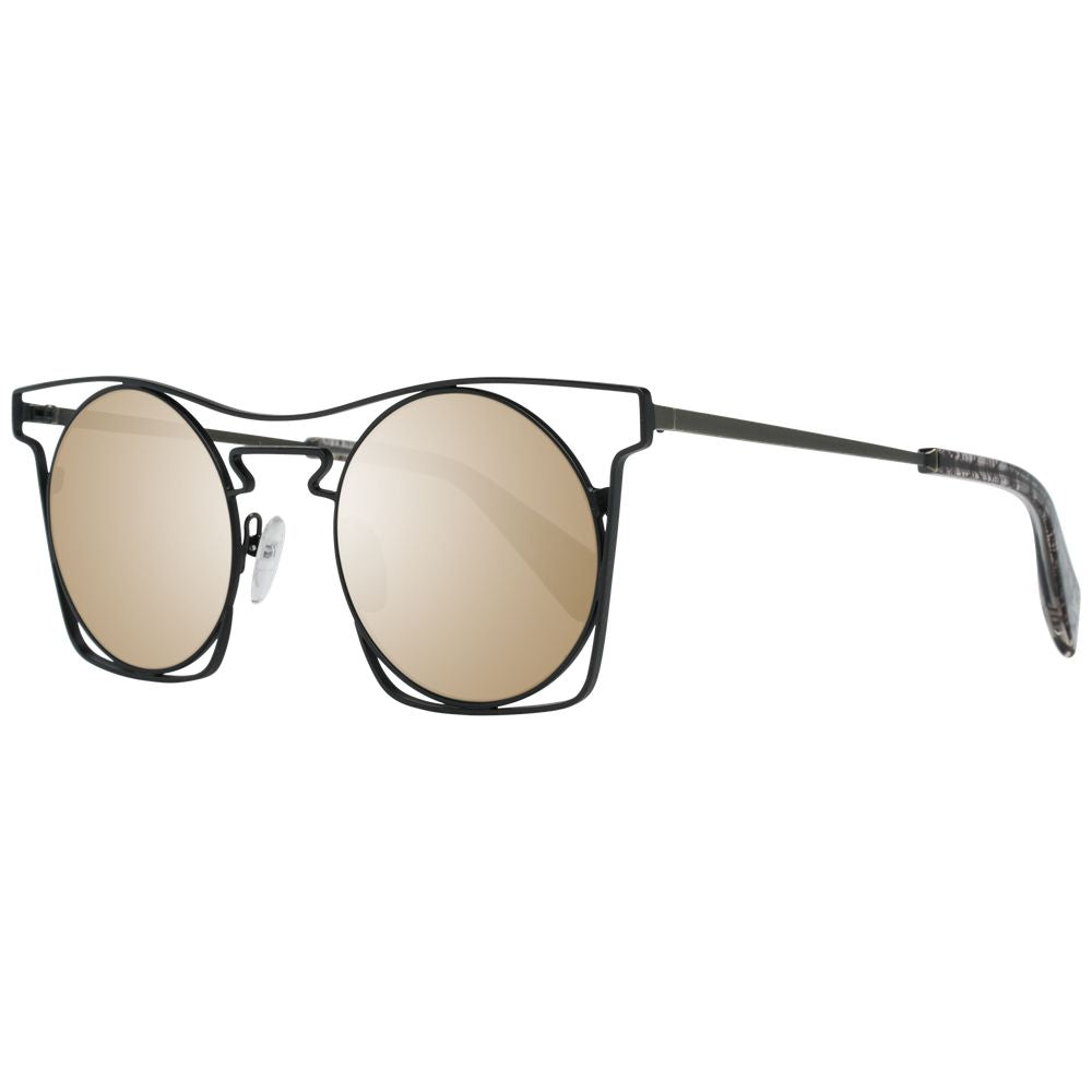 Yohji Yamamoto Black Men Sunglasses