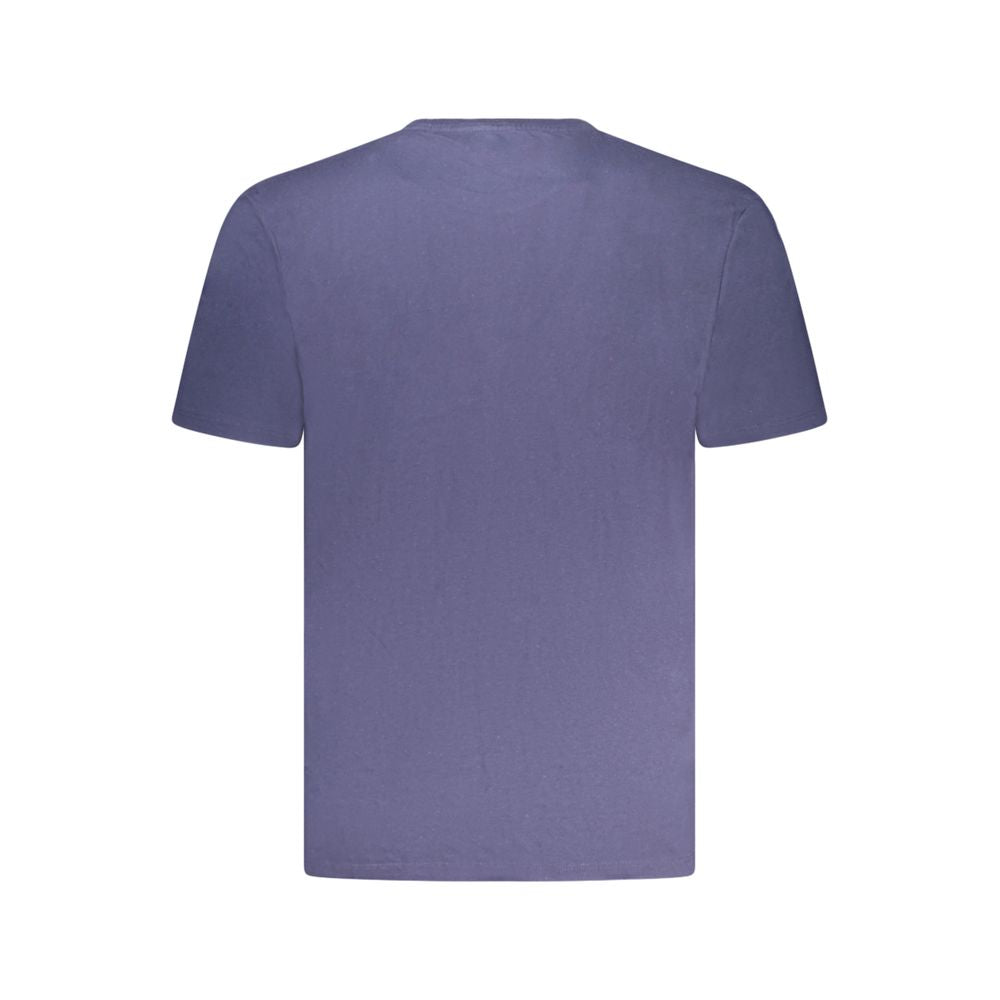 Wrangler Blue Cotton T-Shirt