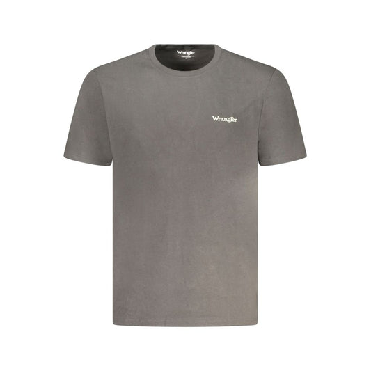 Wrangler Black Cotton T-Shirt