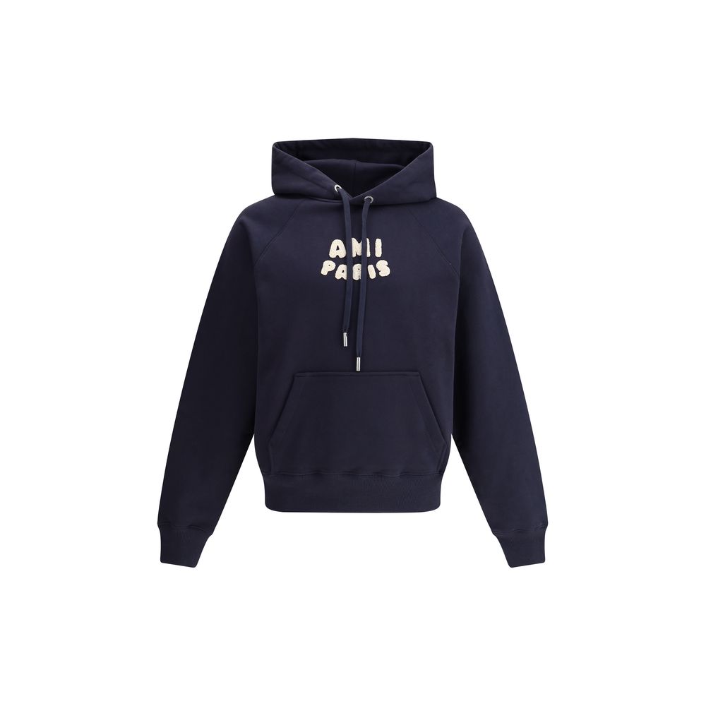 Ami Paris Logoed Hoodie